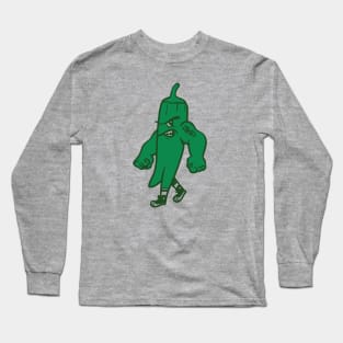 Fighting Okra Long Sleeve T-Shirt